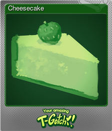 Series 1 - Card 3 of 5 - Cheesecake