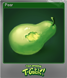 Series 1 - Card 2 of 5 - Pear