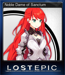 Series 1 - Card 1 of 8 - Noble Dame of Sanctum