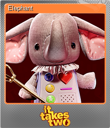 Series 1 - Card 4 of 10 - Elephant