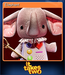 Series 1 - Card 4 of 10 - Elephant