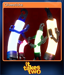 Series 1 - Card 5 of 10 - Glowsticks