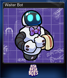 Series 1 - Card 8 of 15 - Waiter Bot