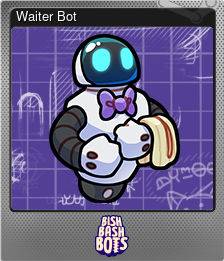 Series 1 - Card 8 of 15 - Waiter Bot