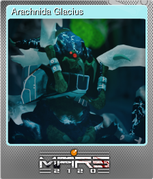 Series 1 - Card 2 of 14 - Arachnida Glacius