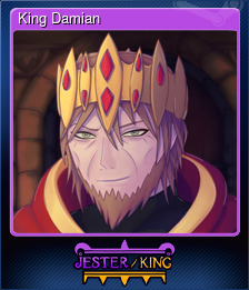 Series 1 - Card 4 of 8 - King Damian