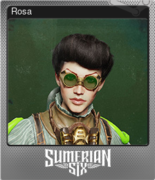 Series 1 - Card 6 of 10 - Rosa