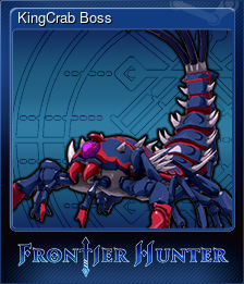 Series 1 - Card 6 of 15 - KingCrab Boss