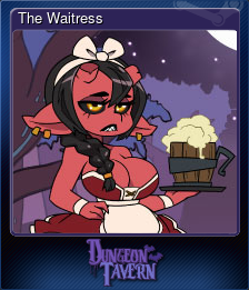 Series 1 - Card 4 of 6 - The Waitress