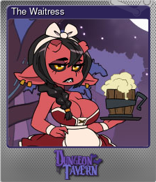 Series 1 - Card 4 of 6 - The Waitress