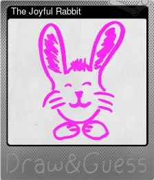 Series 1 - Card 4 of 6 - The Joyful Rabbit