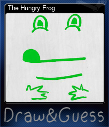 Series 1 - Card 5 of 6 - The Hungry Frog