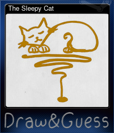 Series 1 - Card 3 of 6 - The Sleepy Cat