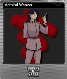 Series 1 - Card 5 of 7 - Admiral Weaver
