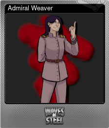 Series 1 - Card 5 of 7 - Admiral Weaver