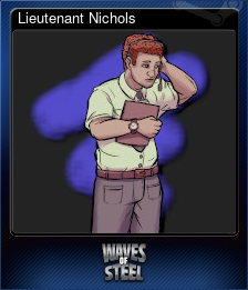 Series 1 - Card 2 of 7 - Lieutenant Nichols