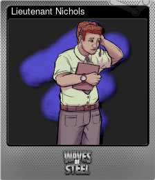 Series 1 - Card 2 of 7 - Lieutenant Nichols