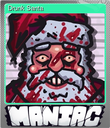 Series 1 - Card 1 of 6 - Drunk Santa