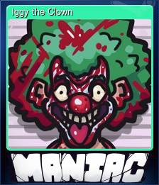 Series 1 - Card 5 of 6 - Iggy the Clown