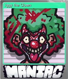 Series 1 - Card 5 of 6 - Iggy the Clown