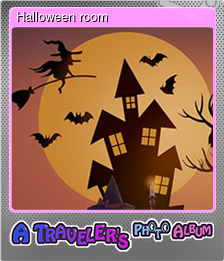 Series 1 - Card 8 of 8 - Halloween room