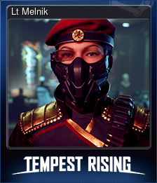 Series 1 - Card 8 of 8 - Lt Melnik