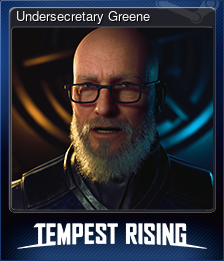 Series 1 - Card 3 of 8 - Undersecretary Greene