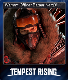 Series 1 - Card 7 of 8 - Warrant Officer Bataar Nergüi