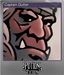 Series 1 - Card 1 of 8 - Captain Gutter