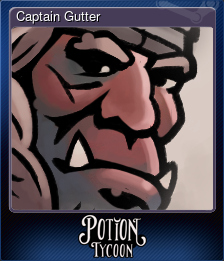 Series 1 - Card 1 of 8 - Captain Gutter