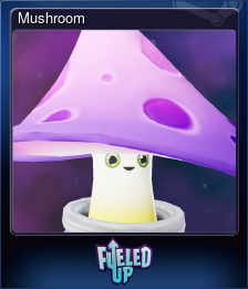 Series 1 - Card 6 of 8 - Mushroom