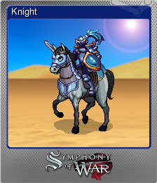 Series 1 - Card 8 of 15 - Knight