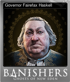 Series 1 - Card 3 of 6 - Governor Fairefax Haskell