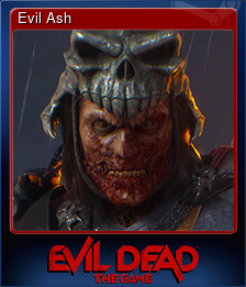 Series 1 - Card 1 of 6 - Evil Ash