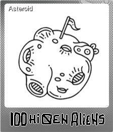 Series 1 - Card 3 of 5 - Asteroid