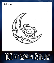 Series 1 - Card 5 of 5 - Moon