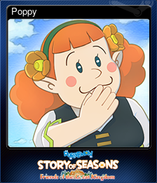 Series 1 - Card 7 of 11 - Poppy