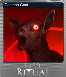 Series 1 - Card 9 of 9 - Deamon Goat
