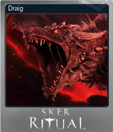 Series 1 - Card 4 of 9 - Draig