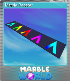 Series 1 - Card 1 of 8 - Marble Booster