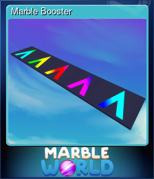 Series 1 - Card 1 of 8 - Marble Booster
