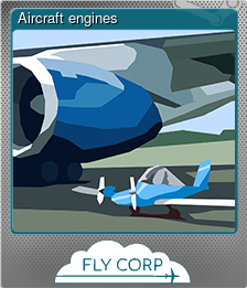 Series 1 - Card 7 of 10 - Aircraft engines