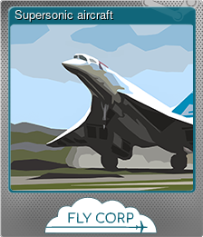 Series 1 - Card 2 of 10 - Supersonic aircraft