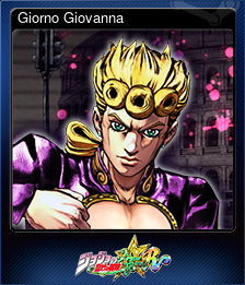 Series 1 - Card 5 of 9 - Giorno Giovanna