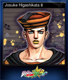 Series 1 - Card 8 of 9 - Josuke Higashikata 8