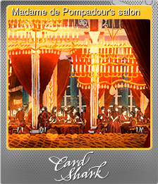 Series 1 - Card 11 of 13 - Madame de Pompadour's salon