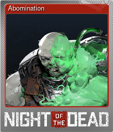 Series 1 - Card 3 of 12 - Abomination