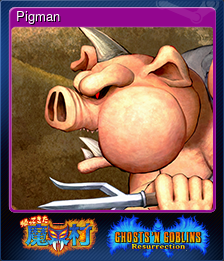 Series 1 - Card 3 of 8 - Pigman