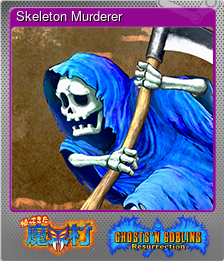 Series 1 - Card 6 of 8 - Skeleton Murderer