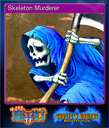 Series 1 - Card 6 of 8 - Skeleton Murderer